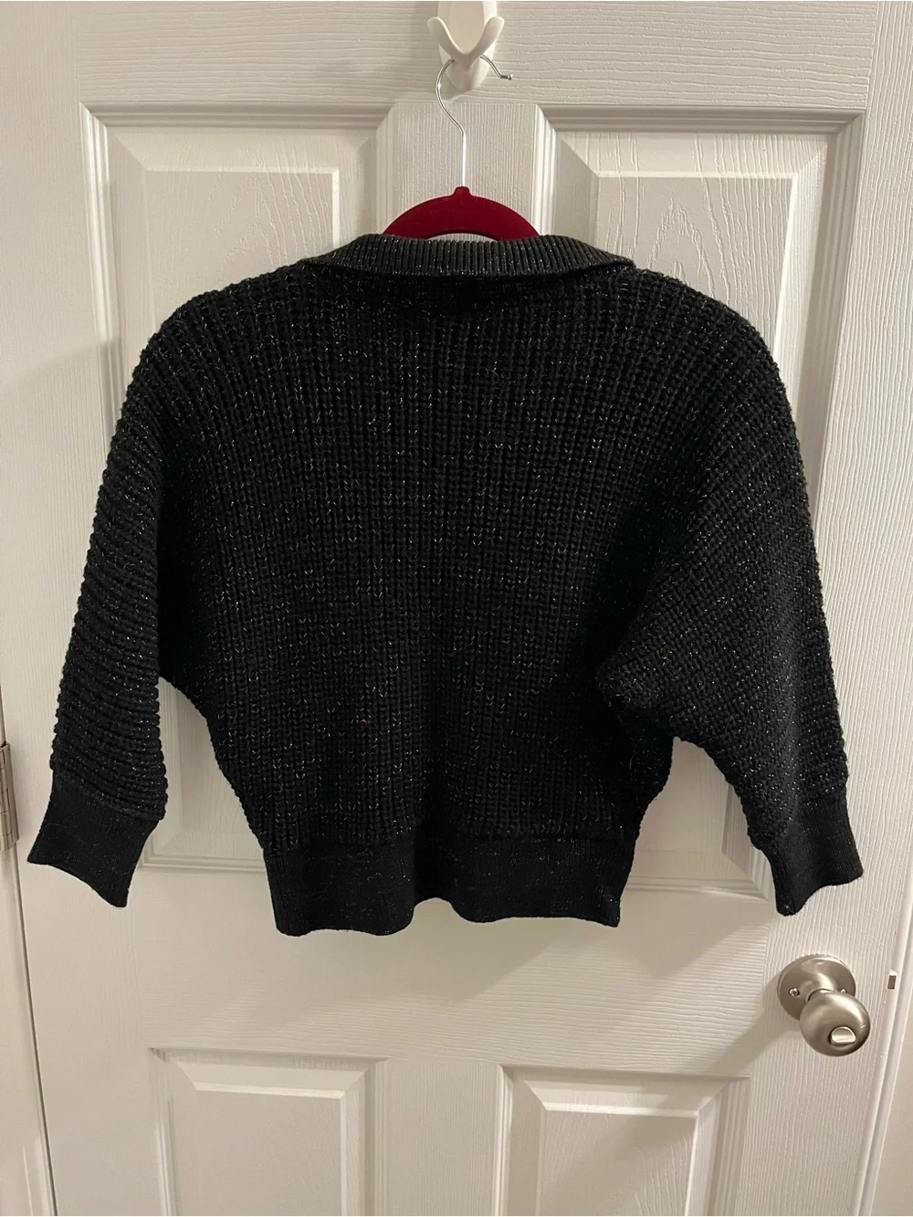 Freddie’s of Pinewood Black and Gold Sweater - Picture 2 of 6